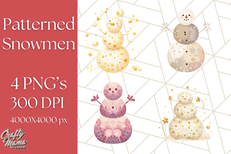Snowman Clipart Image 24