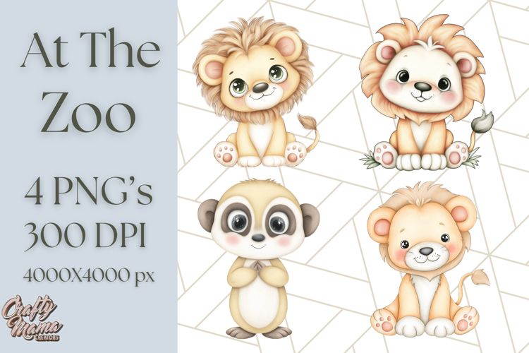 Zoo Animals Clipart Image 13