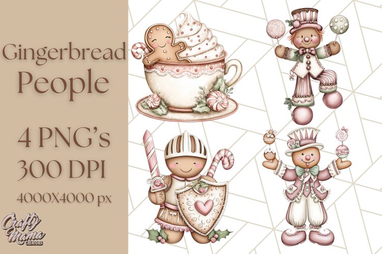 Gingerbread Cookie Clipart Image 19