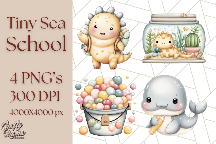 Ocean Animals Clipart Image 4