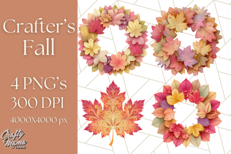 Cozy Fall Clipart PNG Autumn Cozy Elements