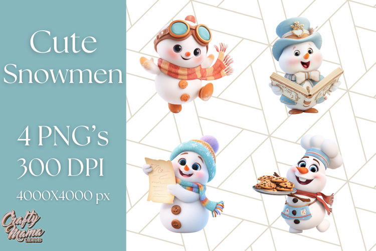 Snowman Clipart Image 21