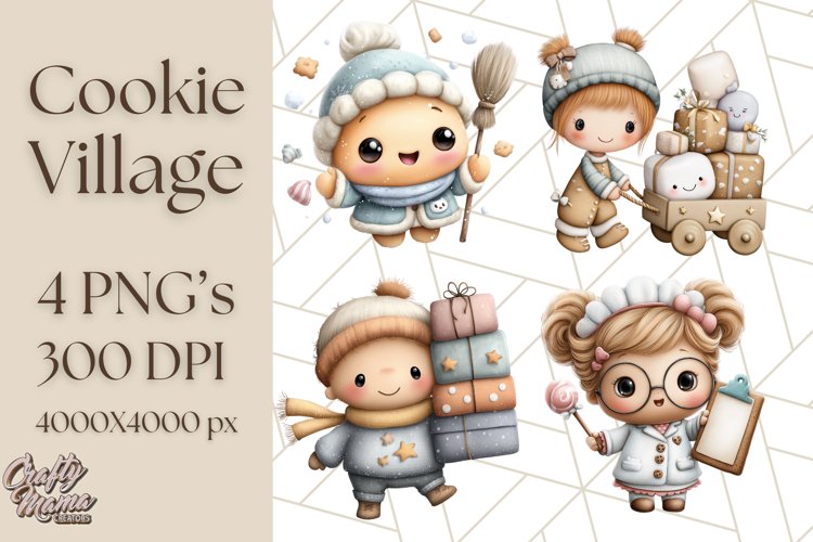 Gingerbread Cookie Clipart Image 6