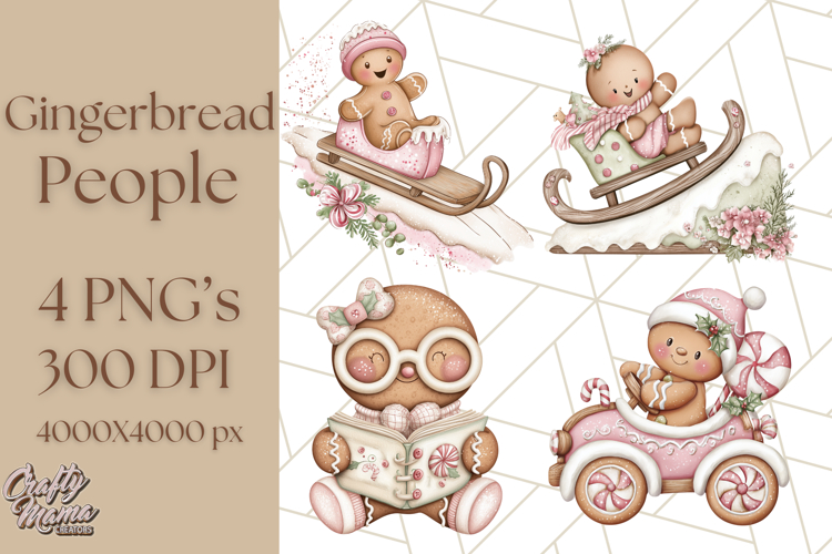 Gingerbread Cookie Clipart Image 18
