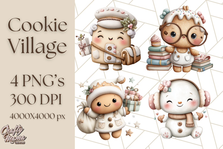 Gingerbread Cookie Clipart Image 4