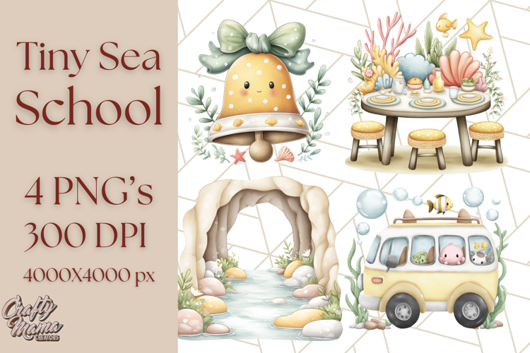 Ocean Animals Clipart Image 2