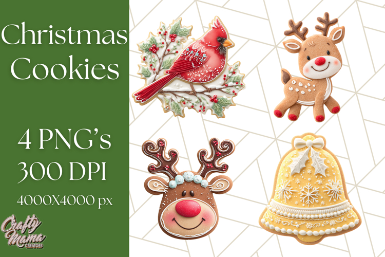 Decorated Cookie Clipart Image 23