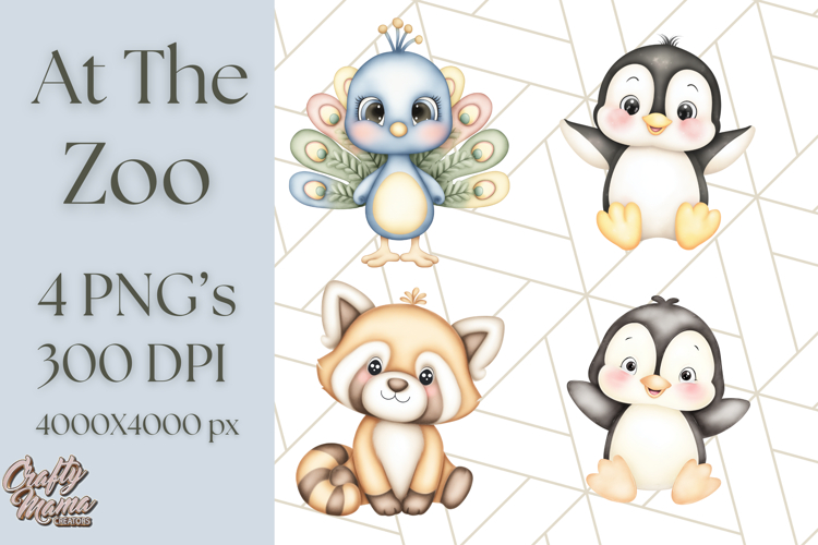 Zoo Animals Clipart Image 11