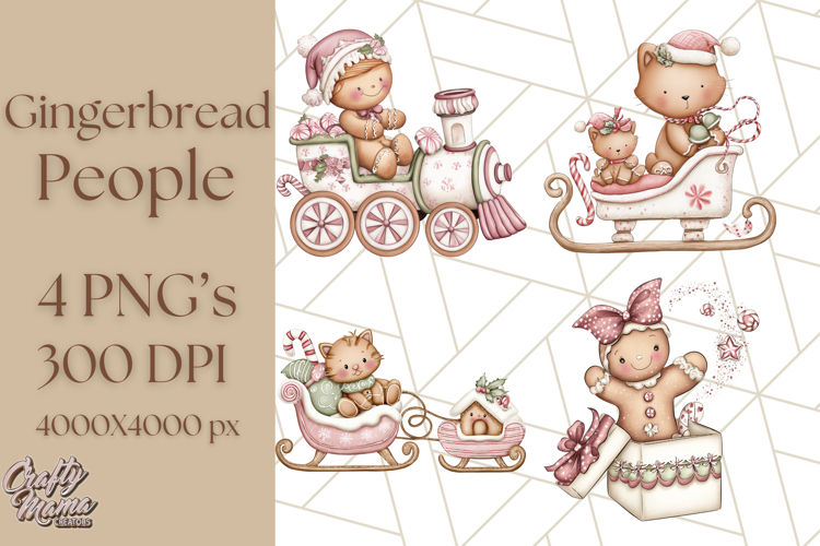 Gingerbread Cookie Clipart Image 17