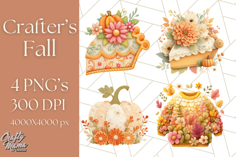 Cozy Fall Clipart PNG Autumn Cozy Elements