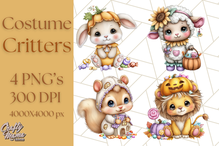 Halloween Costumes Clipart