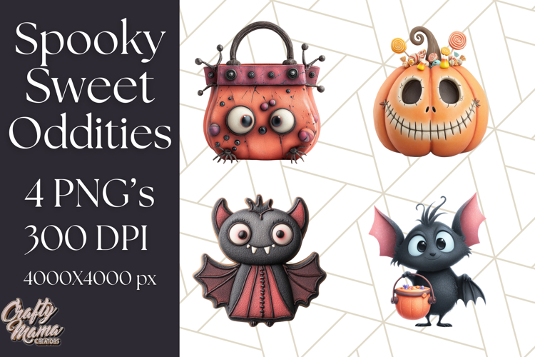 Spooky Sweet Halloween Candy PNG Clipart