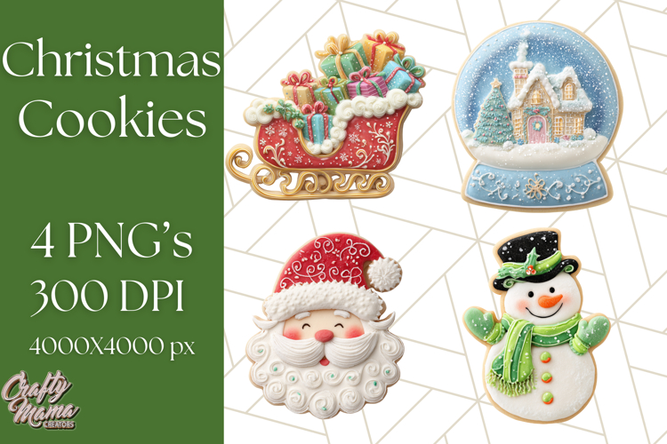 Decorated Cookie Clipart Image 22