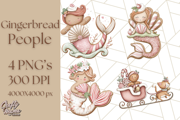 Gingerbread Cookie Clipart Image 16