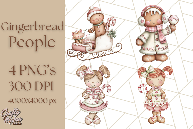 Gingerbread Cookie Clipart Image 15