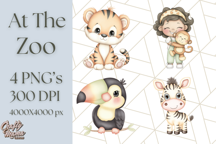 Zoo Animals Clipart Image 9
