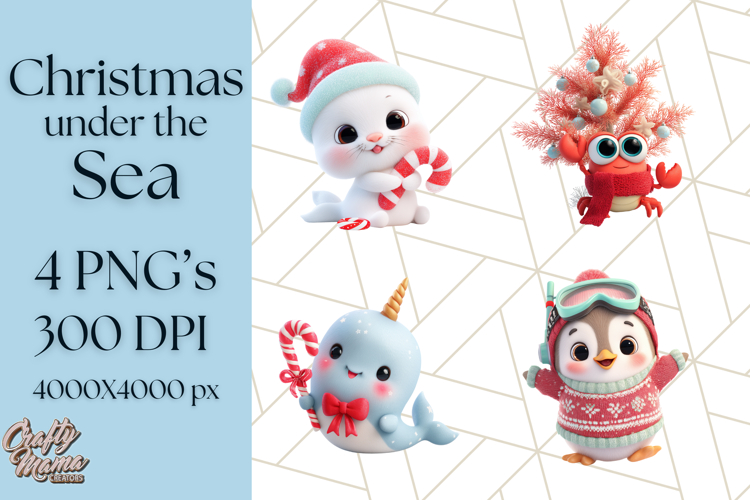 Ocean Animals Clipart Image 7
