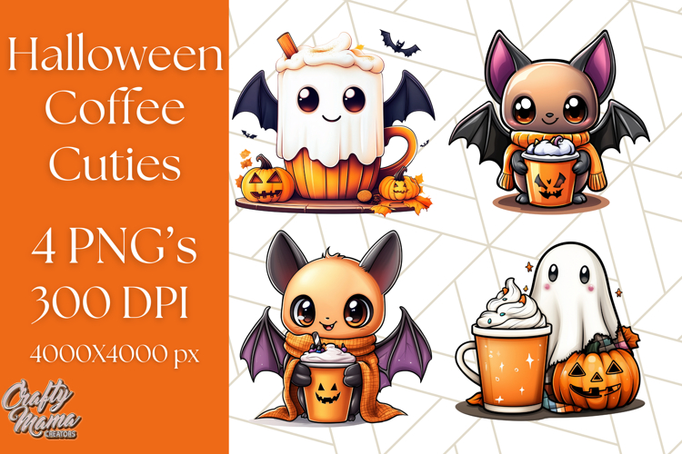 Monster Café Halloween PNG Clipart, Coffee Holiday Clip Art