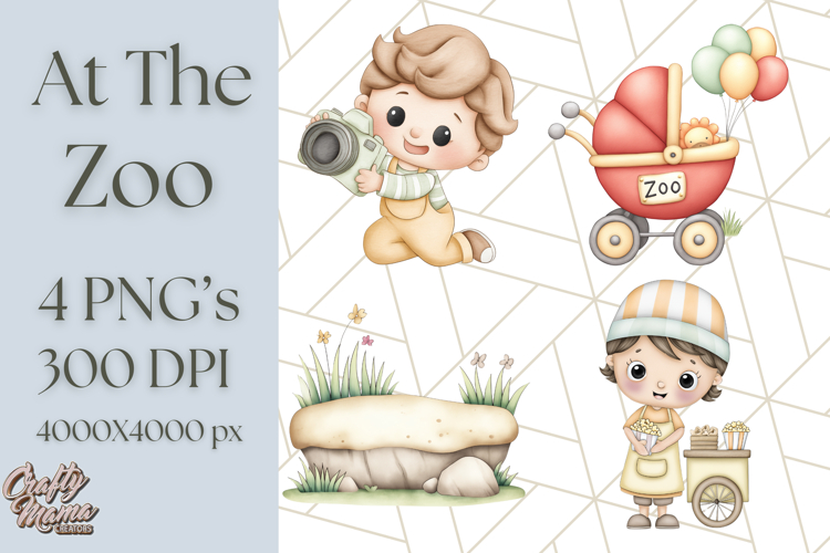 Zoo Animals Clipart Image 21