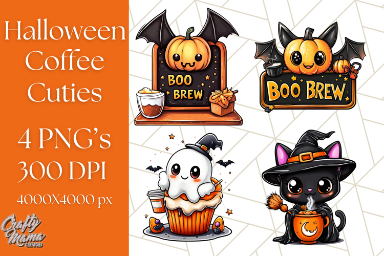 Monster Café Halloween PNG Clipart, Coffee Holiday Clip Art