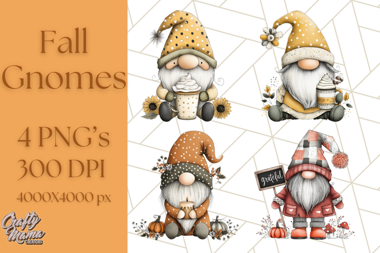Fall Gnome Clipart Image 11