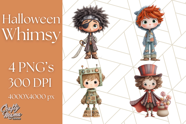 Halloween Costumes Clipart Image 2