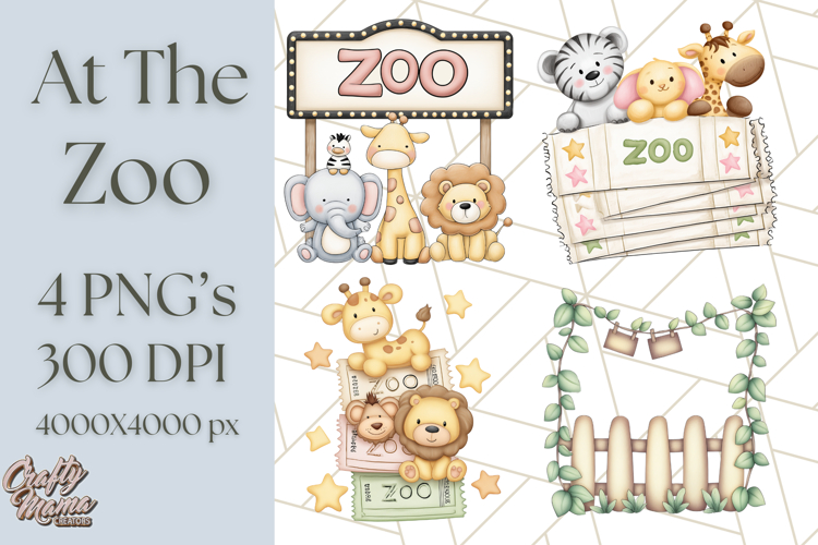 Zoo Animals Clipart Image 20