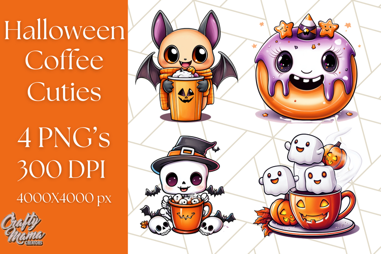 Monster Café Halloween PNG Clipart, Coffee Holiday Clip Art