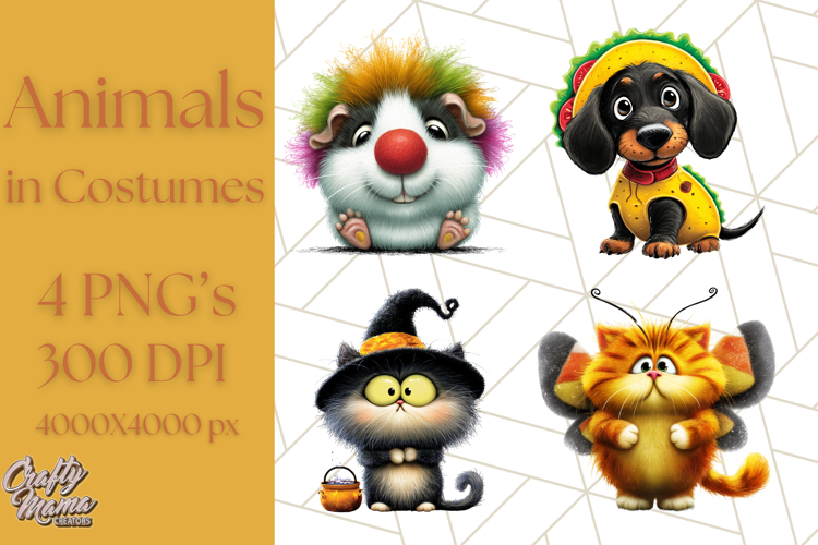 Halloween Costumes Clipart Image 14