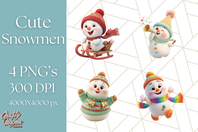 Cute Snowman Clipart