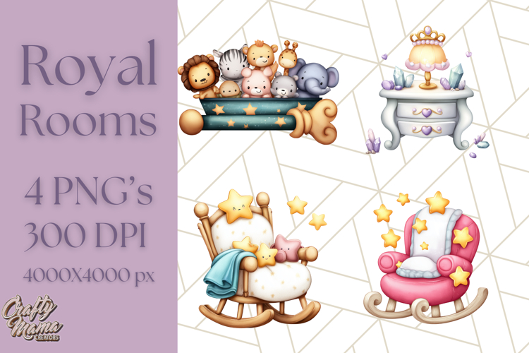 Princess Castle Room PNG Clipart for Royal Interiors   Scene