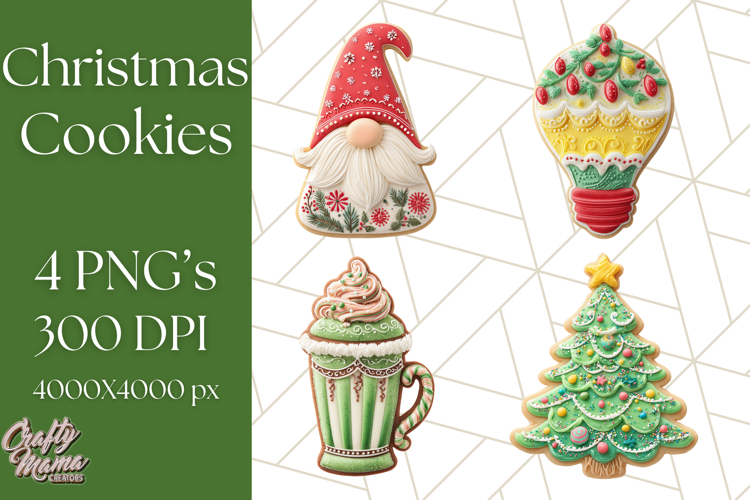 Decorated Cookie Clipart Image 7