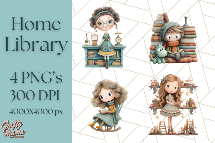 Kids Reading Clipart Image 12