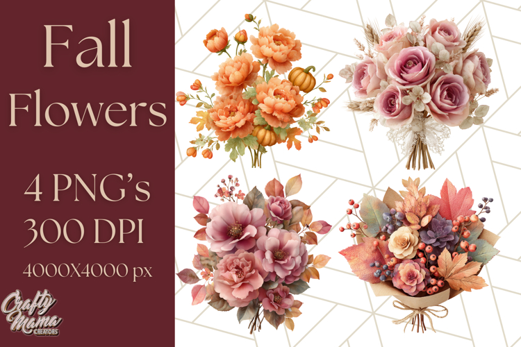 Flower Bouquet Clipart Image 4