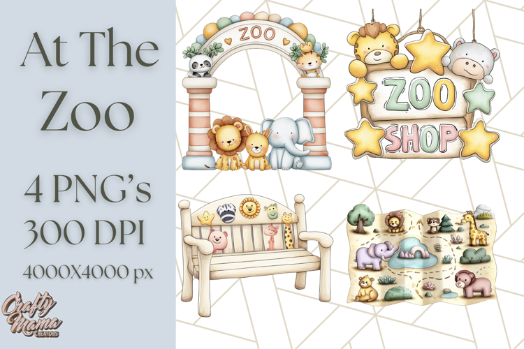 Zoo Animals Clipart Image 18