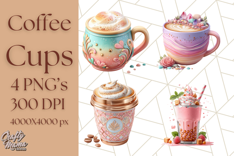 Cute Coffee Cup Clipart Image 21