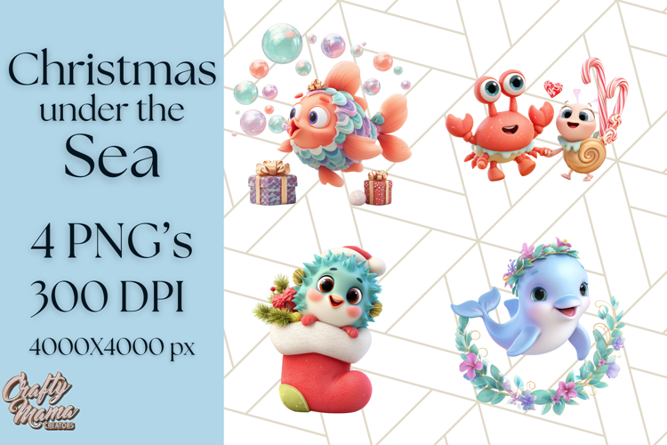 Ocean Animals Clipart Image 16