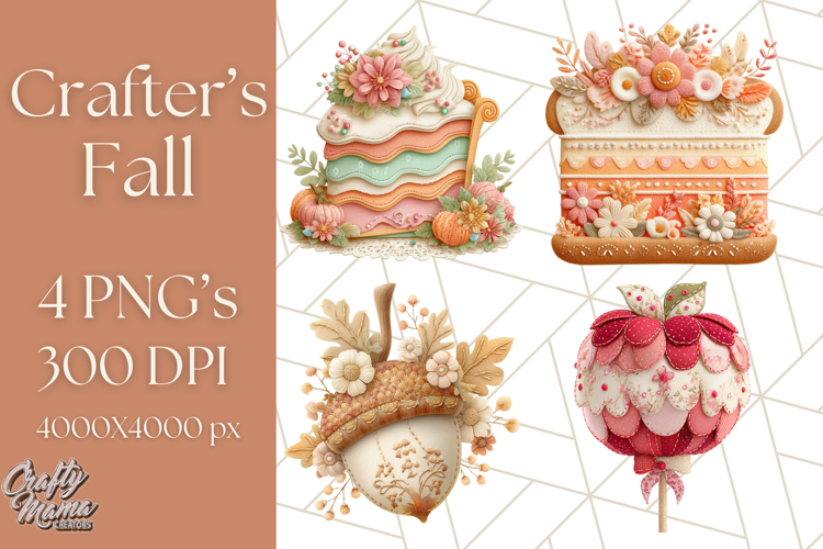 Cozy Fall Clipart PNG Autumn Cozy Elements