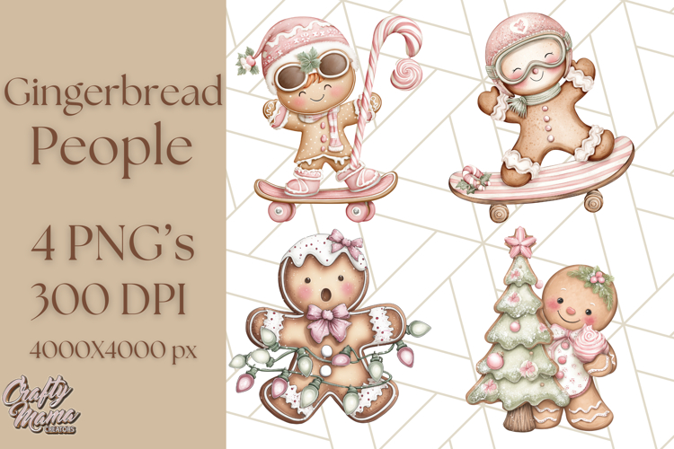 Gingerbread Cookie Clipart Image 23