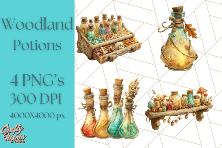 Potion Bottle Clipart Image 3