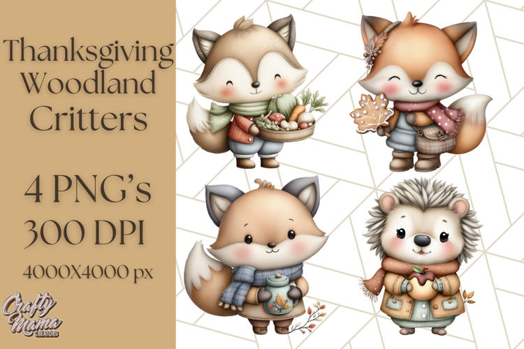 Fall Animals Clipart Image 4