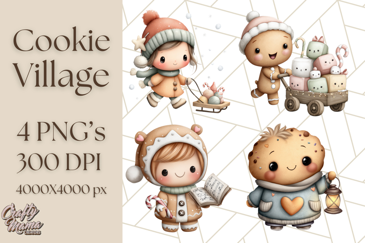 Gingerbread Cookie Clipart Image 9