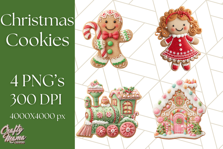 Decorated Cookie Clipart Image 4