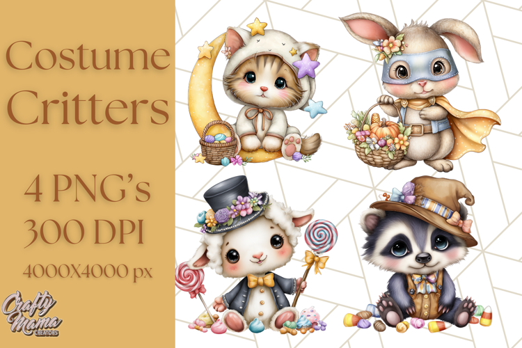 Halloween Costumes Clipart Image 5