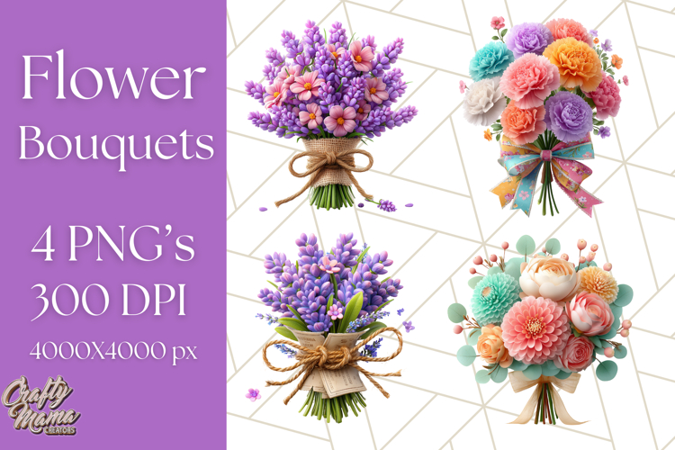 Flower Bouquet Clipart Image 24