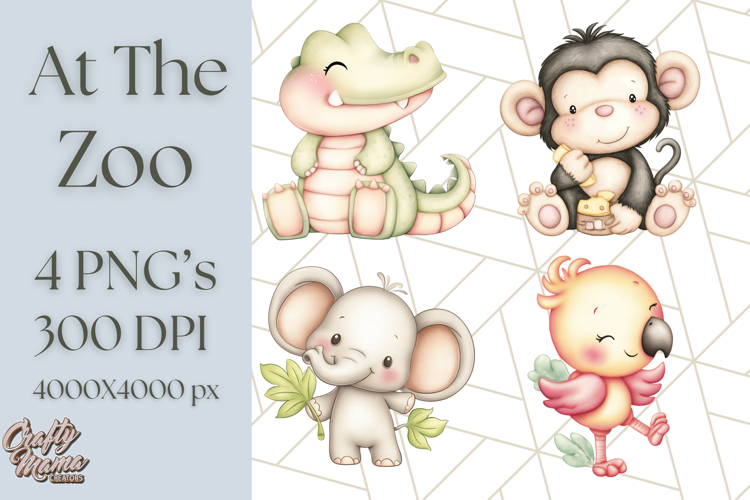 Zoo Animals Clipart Image 15