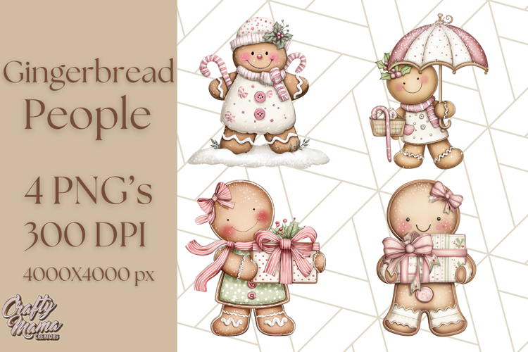 Gingerbread Cookie Clipart Image 21
