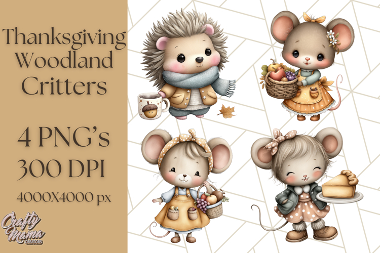 Fall Animals Clipart Image 24