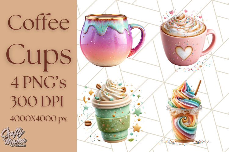 Cute Coffee Cup Clipart Image 18