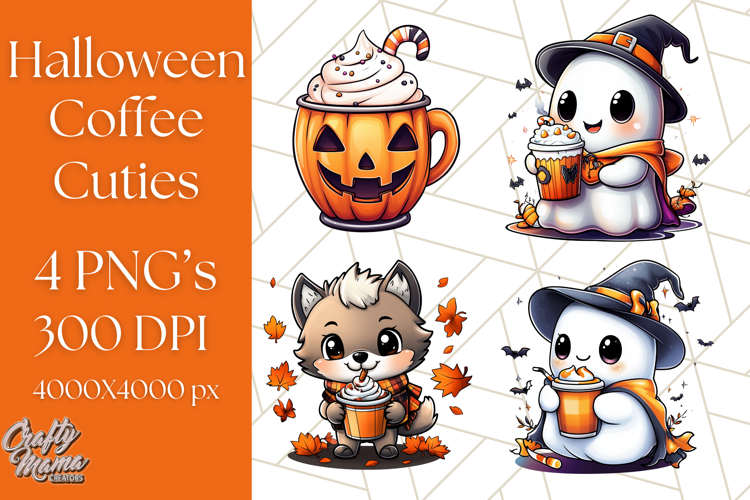 Monster Café Halloween PNG Clipart, Coffee Holiday Clip Art